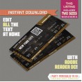 Editable Airplane Boarding Pass (Gold / Chalkboard) 